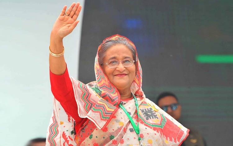 সিলেটে প্রধানমন্ত্রী