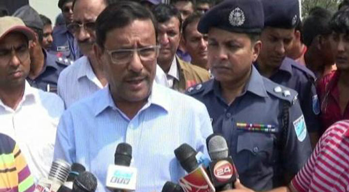 ‘প্রধানমন্ত্রীর বিমানে ত্রুটির ঘটনায় তদন্ত চলছে’: সেতুমন্ত্রী ওবায়দুল কাদের