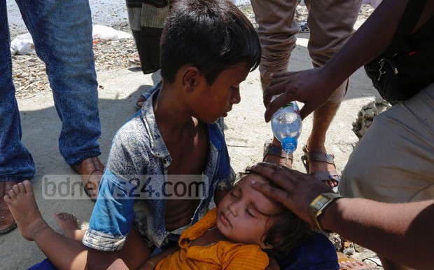 মানবিক সংকটে রোহিঙ্গা শিশুরা