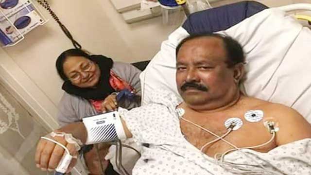 কাজী হায়াৎ হাসপাতালে