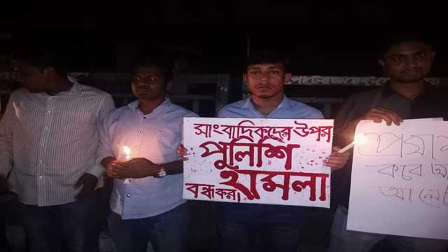 সাংবাদিক হাসান সুমনের ওপর নির্যাতনকারী পুলিশের শাস্তির দাবি