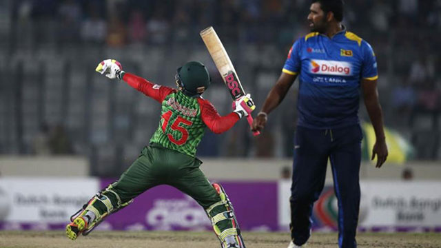 মুশফিকের ব্যাটে বাংলাদেশের অবিস্মরণীয় জয়