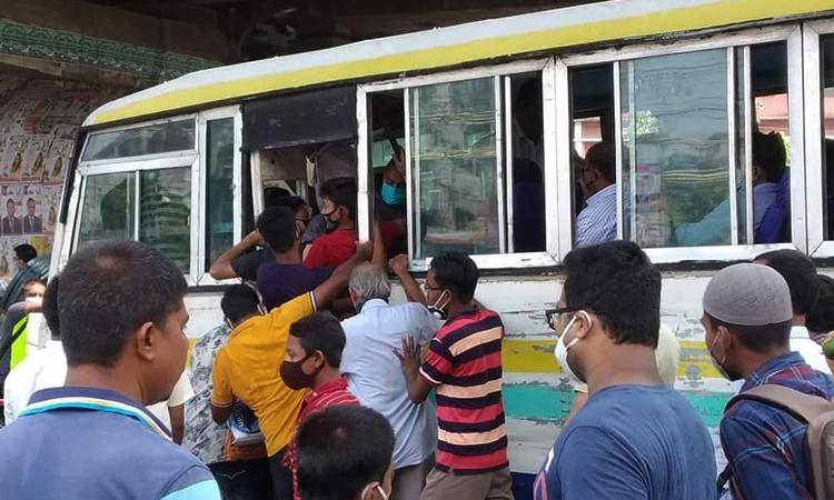 গণপরিবহনে বর্ধিত ভাড়া বাতিলের সিদ্ধান্ত