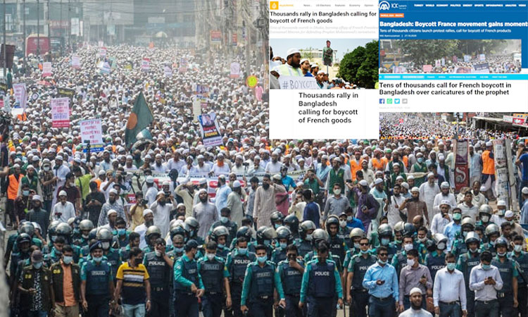 বাংলাদেশের বিক্ষোভের খবর বিশ্ব মিডিয়ায়
