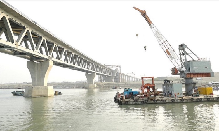 পদ্মা সেতুর ৩৬তম স্প্যান বসছে আজ